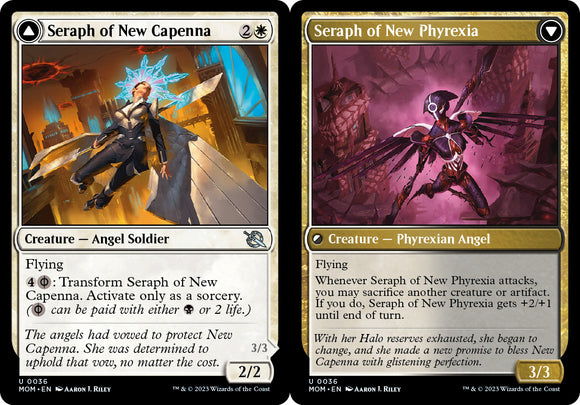 Seraph of New Capenna 36 U March of the Machine MTG - guardiangamingtcgs