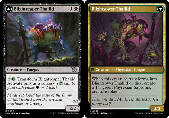 Blightreaper Thallid 92 U March of the Machine MTG - guardiangamingtcgs