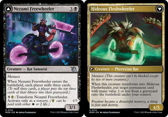 Nezumi Freewheeler 119 U March of the Machine MTG - guardiangamingtcgs