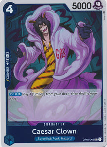 Foil Caesar Clown OP01-069 R Romance Dawn One Piece TCG - guardiangamingtcgs