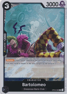 Foil Bartolomeo OP04-089 R Kingdoms of Intrigue One Piece TCG - guardiangamingtcgs