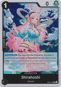 Foil Shirahoshi OP05-082 R Awakening of the New Era One Piece TCG - guardiangamingtcgs