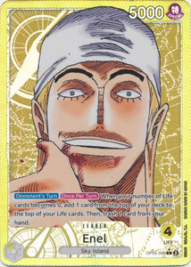 Foil Enel (Alternate Art) OP05-098 SR Awakening of the New Era One Piece TCG - guardiangamingtcgs