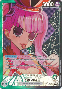 Foil Perona (Alternate Art) L OP06-021 Wings of the Captain One Piece TCG - guardiangamingtcgs