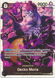 Foil Gecko Moria SR OP06-086 Wings of the Captain One Piece TCG - guardiangamingtcgs