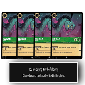 Playset Flotsam - Riffraff 72/204 Common Into the Inklands Disney Lorcana TCG - guardiangamingtcgs