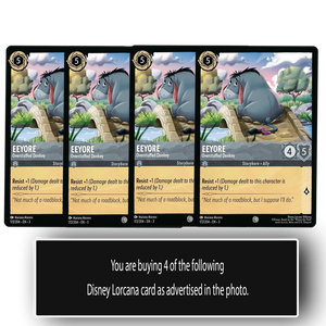 Playset Eeyore - Overstuffed Donkey 172/204 Common Into the Inklands Disney Lorcana TCG - guardiangamingtcgs