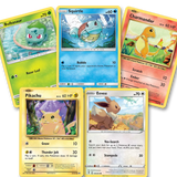 Pikachu Eevee Charmander Bulbasuar Squirtle 100% Authentic Choose Pokemon Card - guardiangamingtcgs