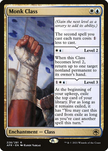 Monk Class 228 R Adventures in the Forgotten Realms MTG - guardiangamingtcgs