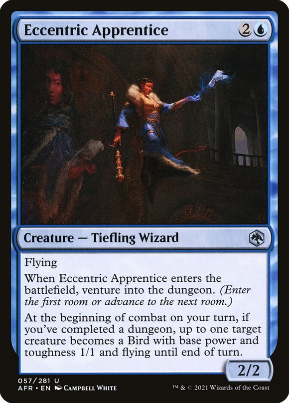 Eccentric Apprentice 57 U Adventures in the Forgotten Realms MTG - guardiangamingtcgs