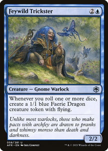Feywild Trickster 58 U Adventures in the Forgotten Realms MTG - guardiangamingtcgs