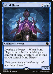 Mind Flayer 63 R Adventures in the Forgotten Realms MTG - guardiangamingtcgs