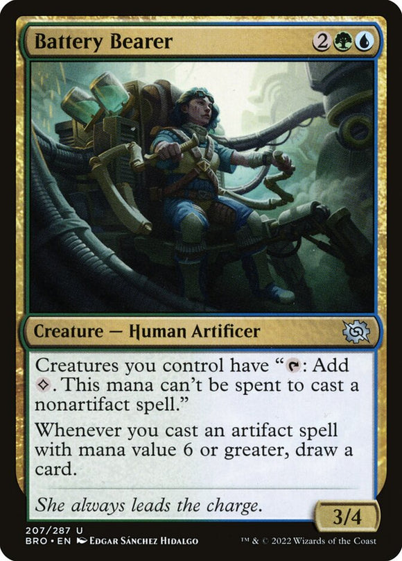 Battery Bearer 207 U The Brothers' War MTG - guardiangamingtcgs