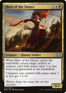 Hero of the Dunes 213 U The Brothers' War MTG - guardiangamingtcgs