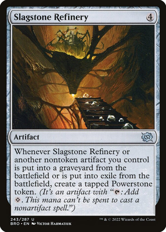 Slagstone Refinery 243 U The Brothers' War MTG - guardiangamingtcgs