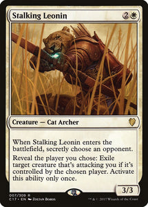 Stalking Leonin 7 R Commander 2017 MTG - guardiangamingtcgs