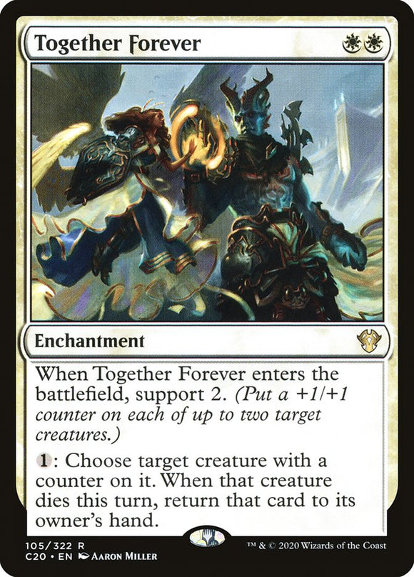 Together Forever 105 R Commander 2020 MTG - guardiangamingtcgs