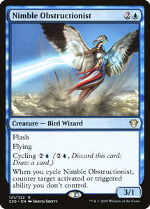 Nimble Obstructionist 121 R Commander 2020 MTG - guardiangamingtcgs