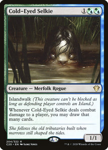 Cold-Eyed Selkie 204 R Commander 2020 MTG - guardiangamingtcgs