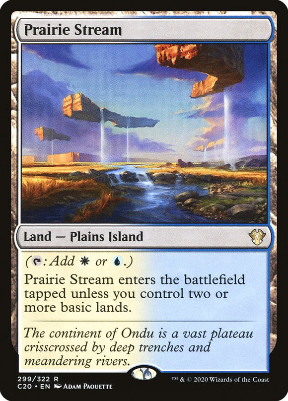 Prairie Stream 299 R Commander 2020 MTG - guardiangamingtcgs