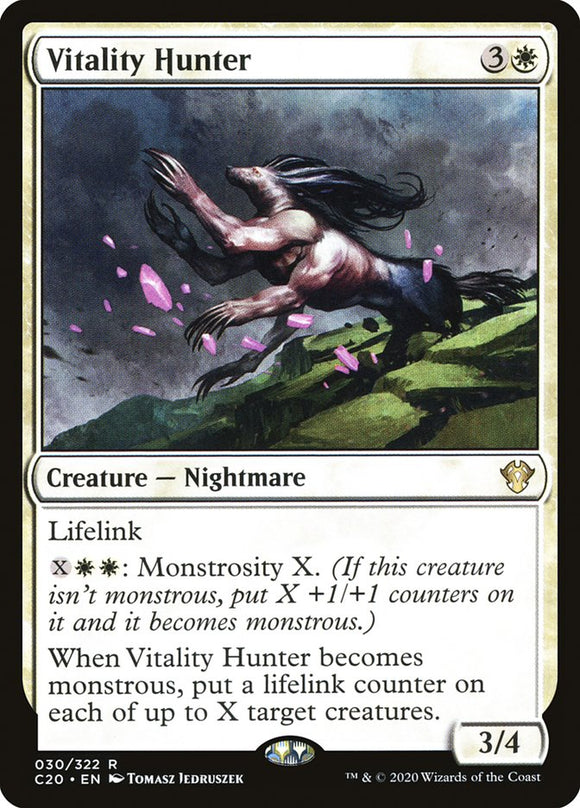 Vitality Hunter 30 R Commander 2020 MTG - guardiangamingtcgs