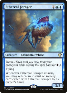 Ethereal Forager 34 R Commander 2020 MTG - guardiangamingtcgs