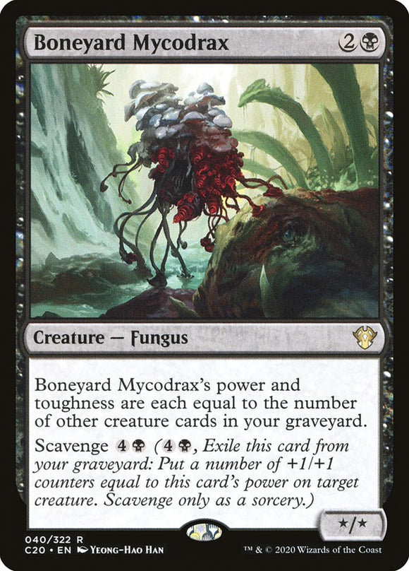 Boneyard Mycodrax 40 R Commander 2020 MTG - guardiangamingtcgs