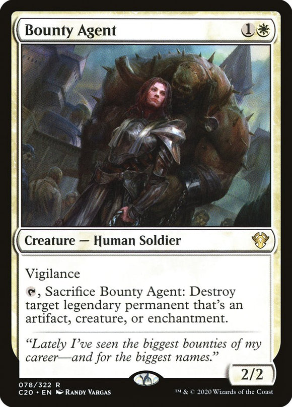 Bounty Agent 78 R Commander 2020 MTG - guardiangamingtcgs