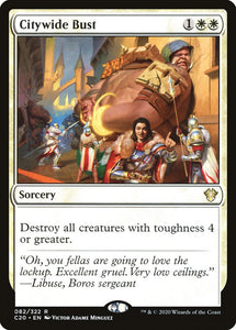 Citywide Bust 82 R Commander 2020 MTG - guardiangamingtcgs