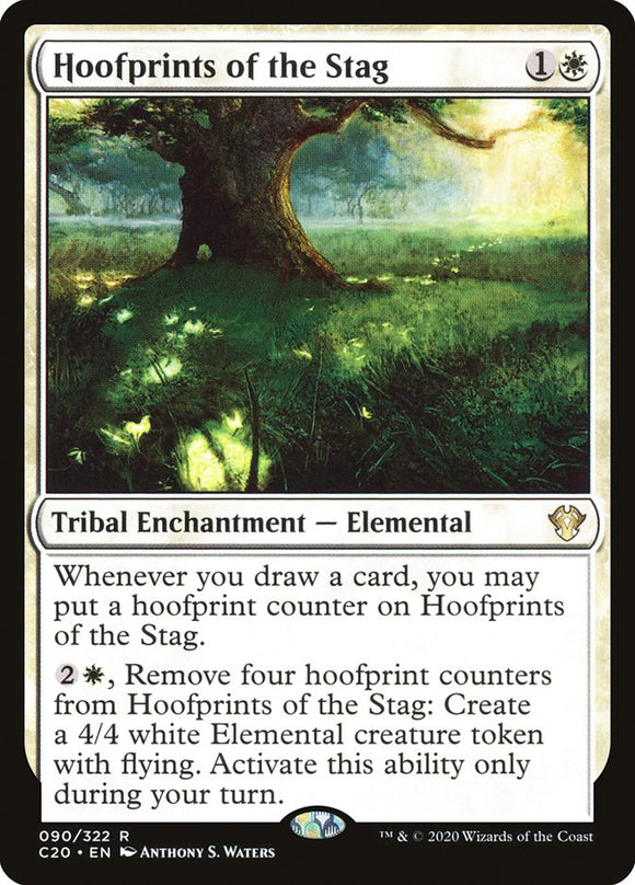 Hoofprints of the Stag 90 R Commander 2020 MTG - guardiangamingtcgs