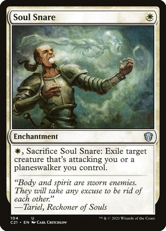 Soul Snare 104 U Commander 2021 MTG - guardiangamingtcgs