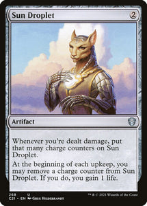 Sun Droplet 268 U Commander 2021 MTG - guardiangamingtcgs