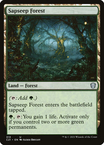 Sapseep Forest 313 U Commander 2021 MTG - guardiangamingtcgs