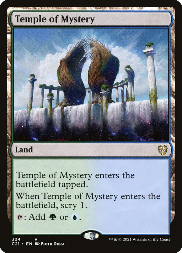 Temple of Mystery 254 R Core Set 2021 MTG - guardiangamingtcgs