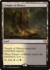 Temple of Silence 325 R Commander 2021 MTG - guardiangamingtcgs