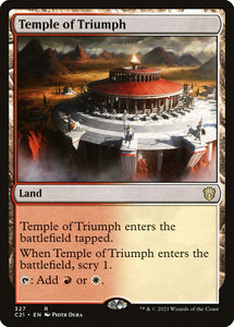 Temple of Triumph 256 R Core Set 2021 MTG - guardiangamingtcgs