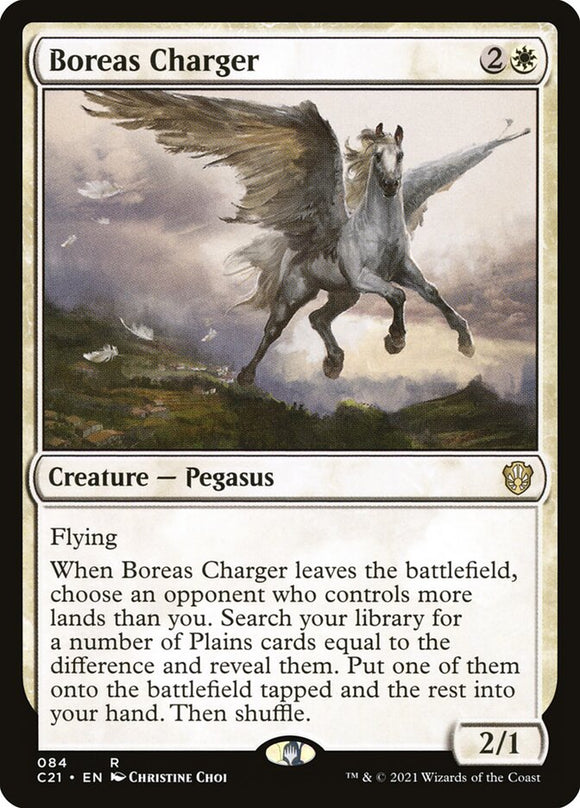 Boreas Charger 84 R Commander 2021 MTG - guardiangamingtcgs