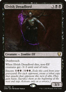 Elvish Dreadlord 121 R Commander Legends MTG - guardiangamingtcgs