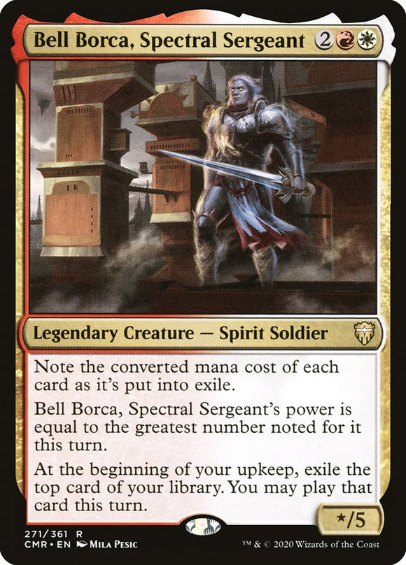 Bell Borca, Spectral Sergeant 271 R Commander Legends MTG - guardiangamingtcgs