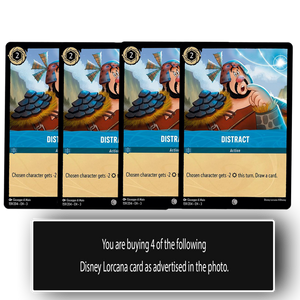 Playset Distract 159/204 Common Into the Inklands Disney Lorcana TCG - guardiangamingtcgs