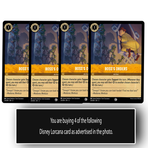 Playset Boss's Orders 25/204 Common Into the Inklands Disney Lorcana TCG - guardiangamingtcgs