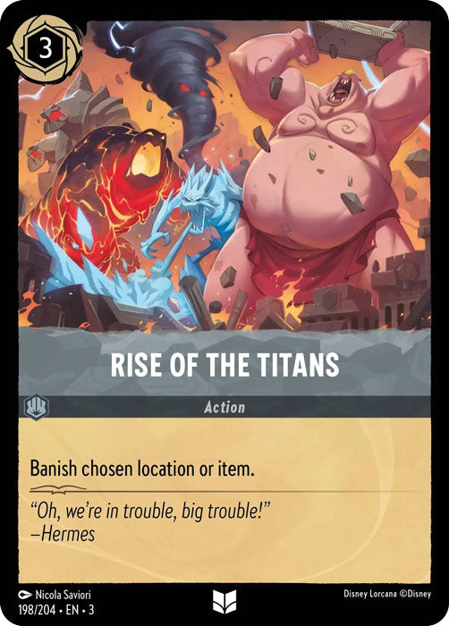 Rise of the Titans 198/204 Uncommon Into the Inklands Disney Lorcana TCG - guardiangamingtcgs