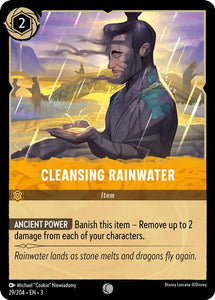 Cleansing Rainwater 29/204 Common Into the Inklands Disney Lorcana TCG - guardiangamingtcgs