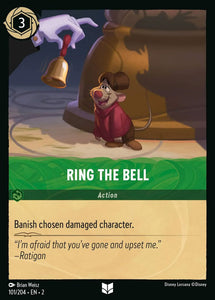 Ring the Bell 101/204 Uncommon Rise of the Floodborn Disney Lorcana TCG - guardiangamingtcgs