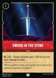 Sword in the Stone 136/204 Uncommon Rise of the Floodborn Disney Lorcana TCG - guardiangamingtcgs