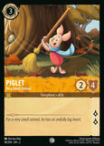 Piglet - Very Small Animal 18/204 Common Rise of the Floodborn Disney Lorcana TCG - guardiangamingtcgs