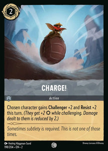 Charge! 198/204 Common Rise of the Floodborn Disney Lorcana TCG - guardiangamingtcgs