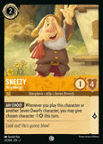 Sneezy - Very Allergic 22/204 Common Rise of the Floodborn Disney Lorcana TCG - guardiangamingtcgs