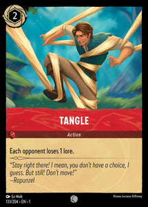 Tangle 133/204 Common The First Chapter Disney Lorcana TCG - guardiangamingtcgs