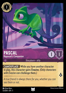 Pascal - Rapunzel's Companion 53/204 Uncommon The First Chapter Disney Lorcana TCG - guardiangamingtcgs